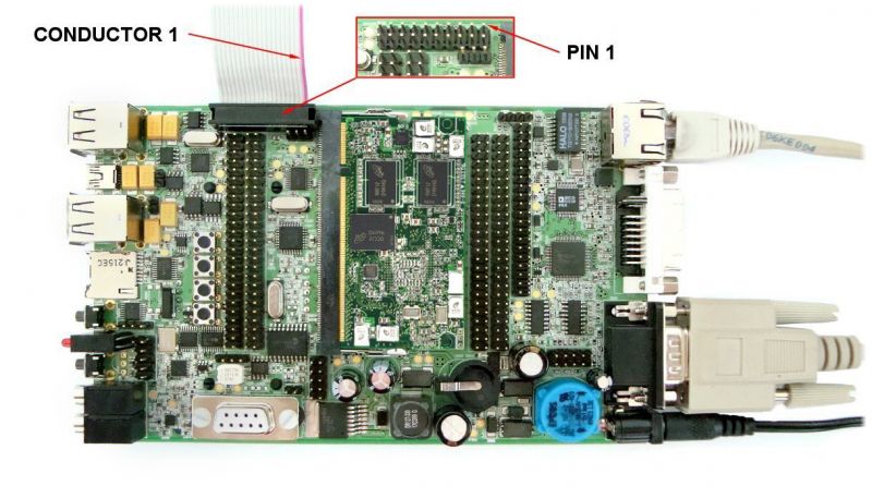 File:i.MX25 SODIMM Base Board with i.MX51 Module-Connections.jpg