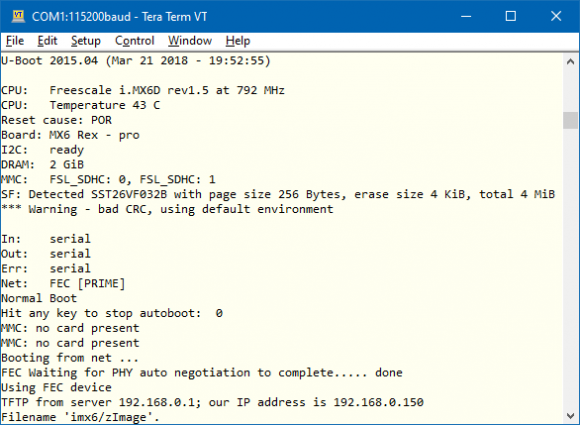 iMX6 Rex Development Kit-SPI bootloader loaded.png